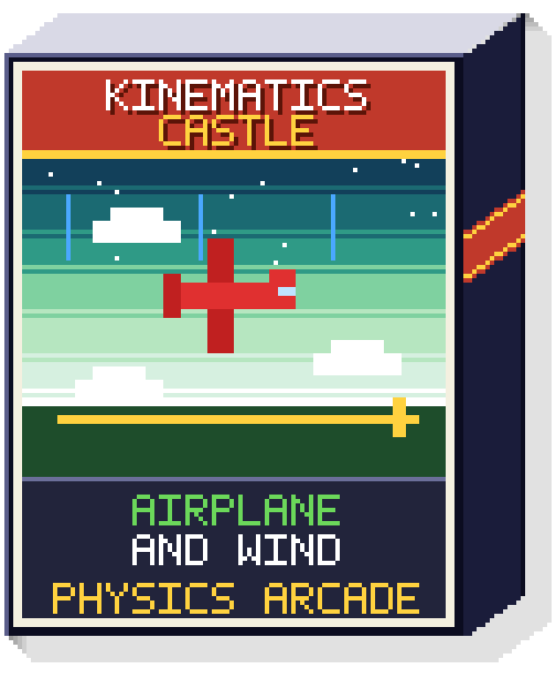 Kinematics Castle: Airplane and Wind game box