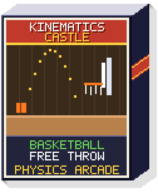 Kinematics Castle: Basketball Free Throw game box