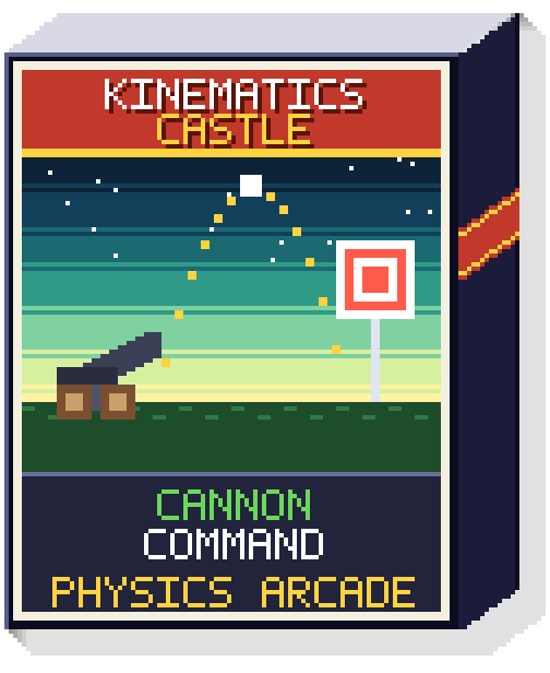 Kinematics Castle: Cannon Command game box