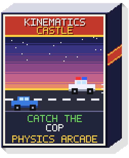 Kinematics Castle: Catch the Cop game box