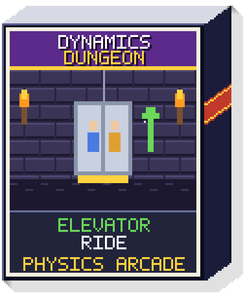 Dynamics Dungeon: Elevator Ride game box