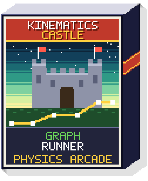Kinematics Castle: Graph Runner game box