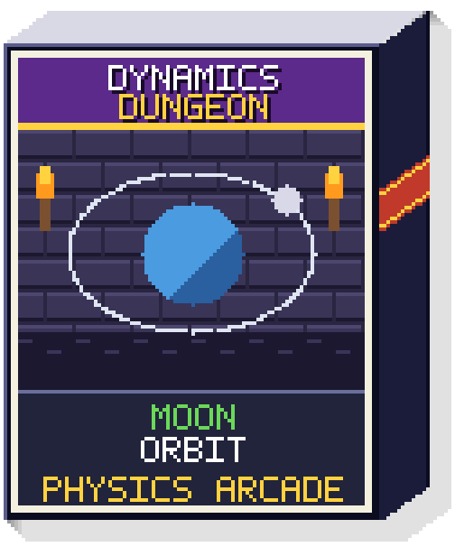 Dynamics Dungeon: Moon Orbit game box