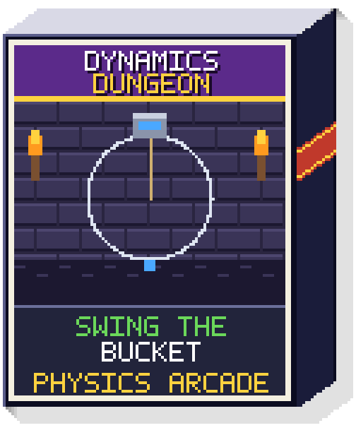 Dynamics Dungeon: Swing the Bucket game box