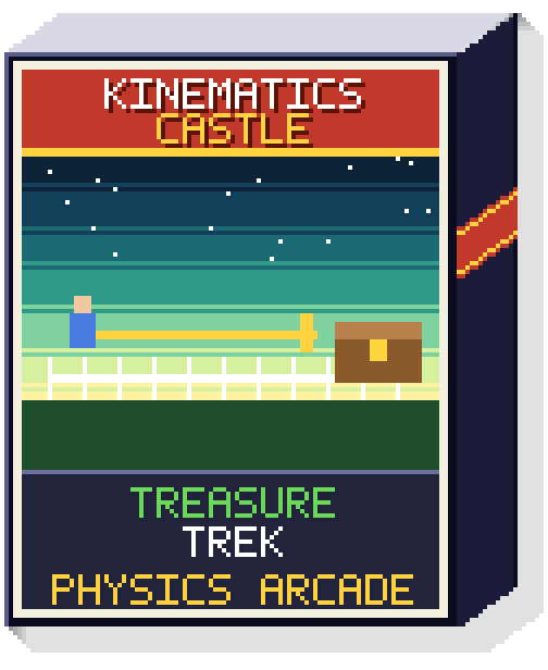 Kinematics Castle: Treasure Trek game box