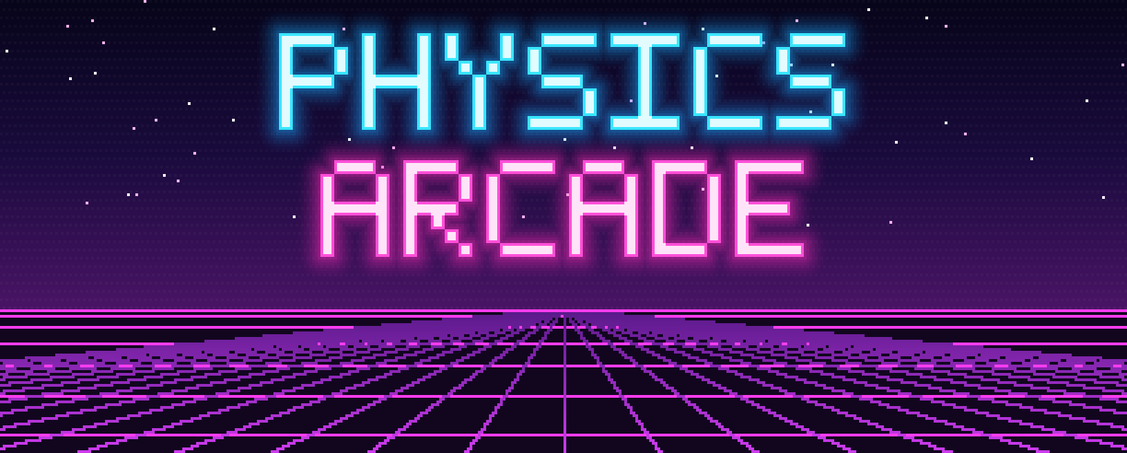 Physics Arcade header banner