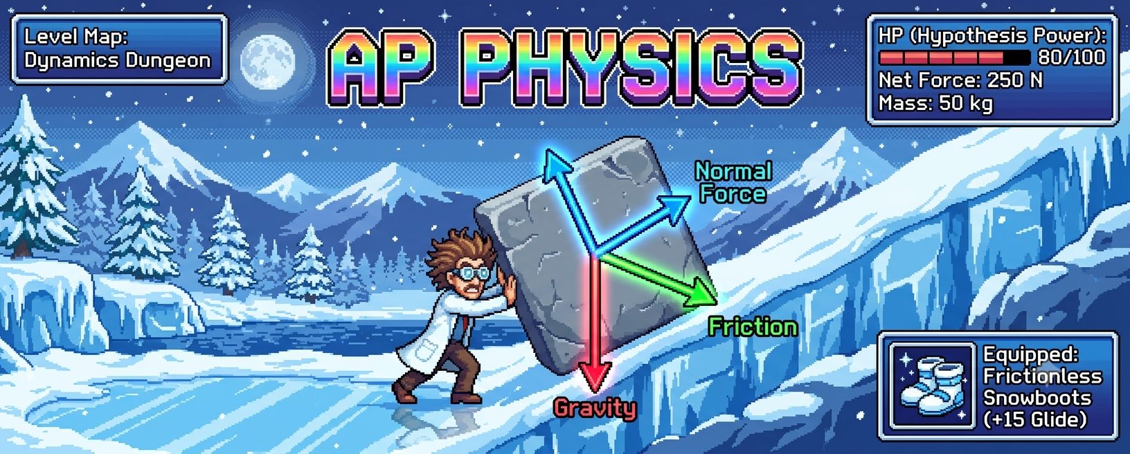 Unit 2: Force and Translational Dynamics header banner