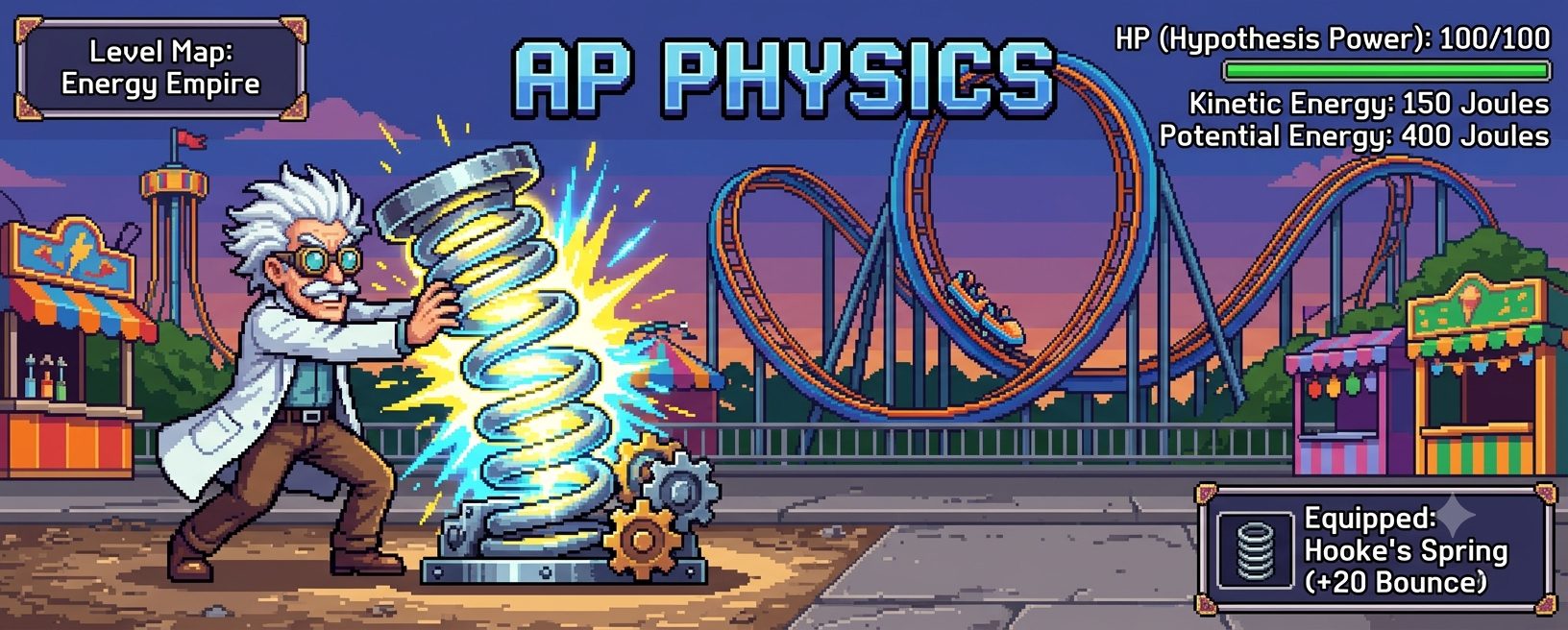Unit 3: Work, Energy, and Power header banner