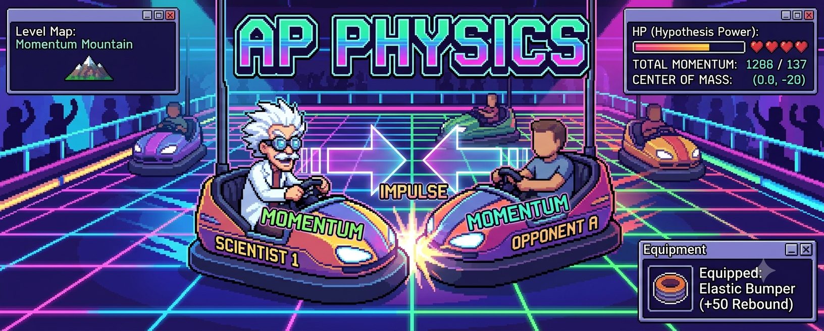 Unit 4: Linear Momentum header banner